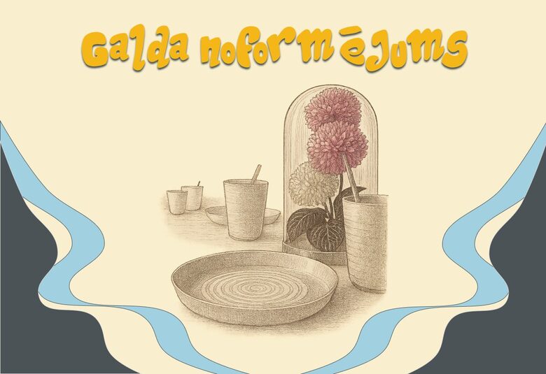 Svinību galda dekorēšana