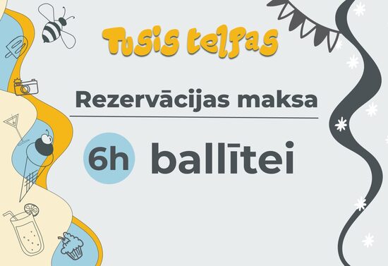 Avansa maksājums 6h ballītei