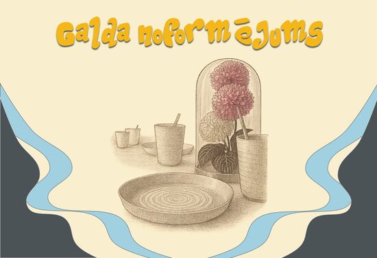 Svinību galda dekorēšana